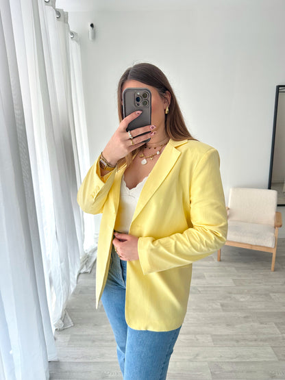 Blazer jaune JENNY