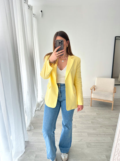 Blazer jaune JENNY