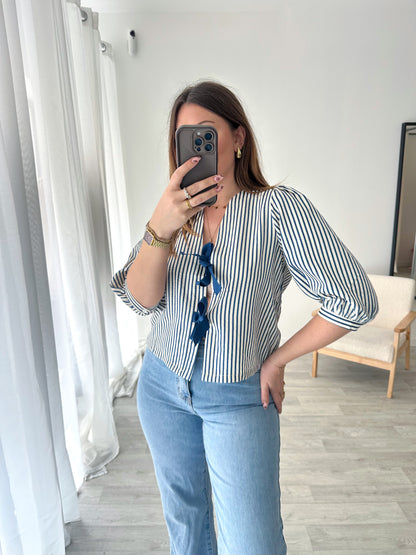 Blouse noeud MARINA