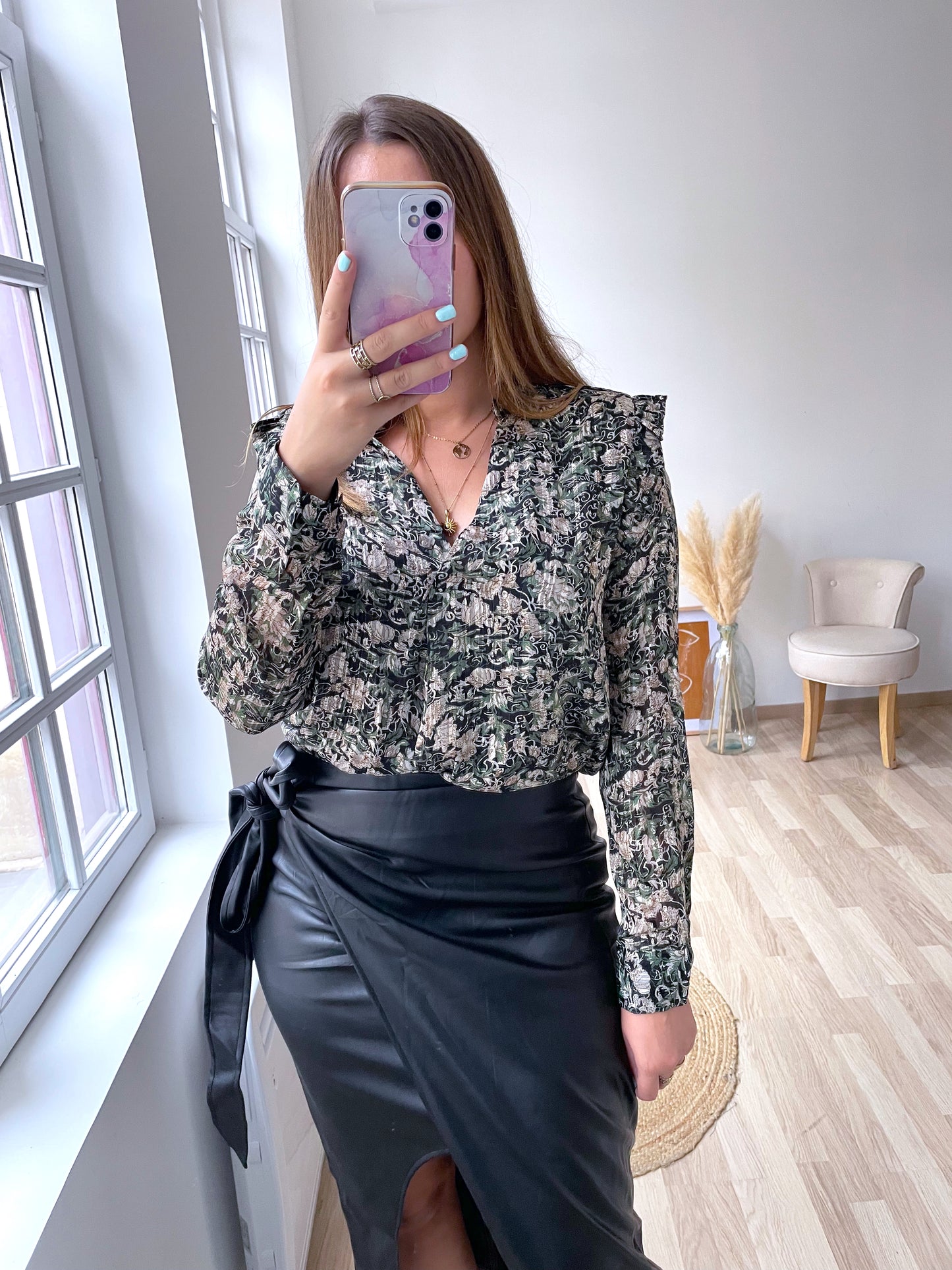 Blouse imprimée ELEONOR