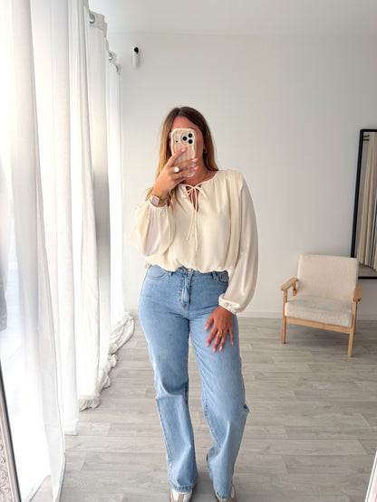 Blouse écru ALAYA