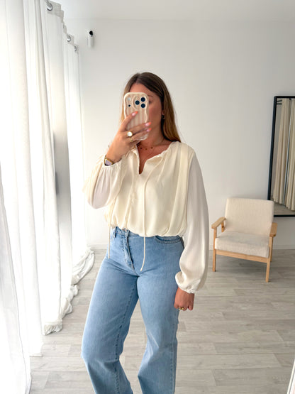 Blouse écru ALAYA