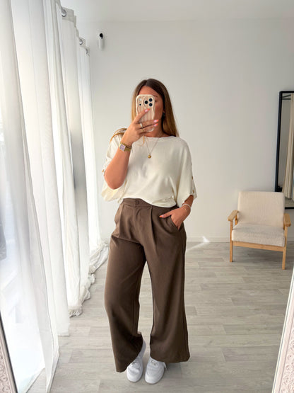 Pantalon marron ISIA