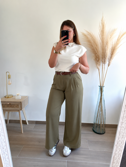 Pantalon kaki ELONA
