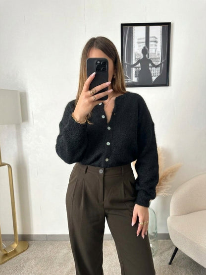 Gilet noir ROMANE