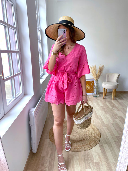 SOFY pink playsuit