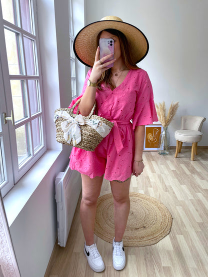 SOFY pink playsuit